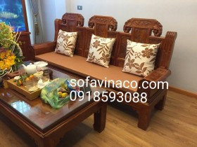 Đệm ghế sofa gỗ tại Hà Nội