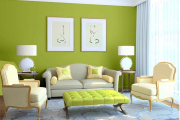 5 cách phối màu cho nội thất phòng khách đẹp hơn