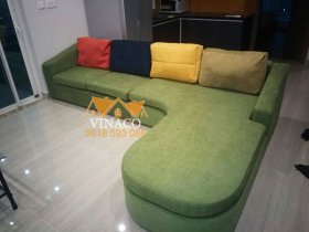 Thay đổi hoàn toàn phong cách bộ ghế sofa ở Ciputra Tây Hồ – Bọc ghế