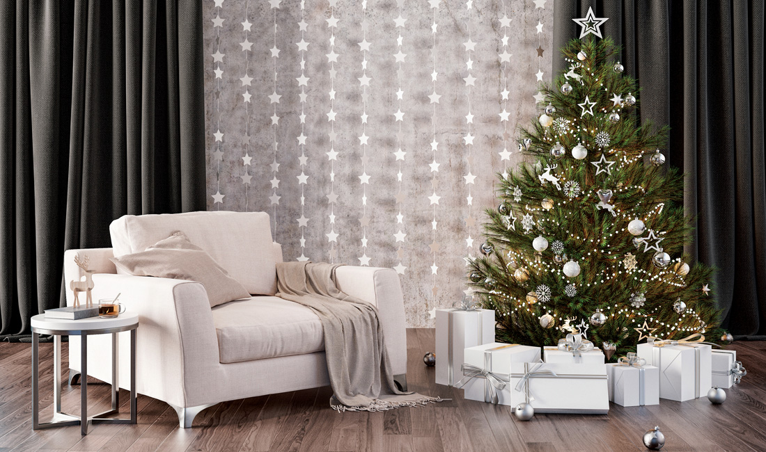 Trang trí nội thất tô điểm không gian tổ ấm bạn đón Giáng Sinh