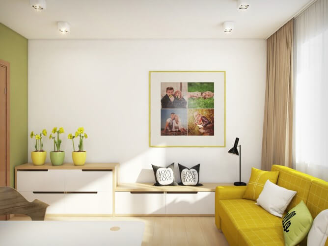 6 ý tưởng trang trí nội thất phòng khách cho mùa thu 