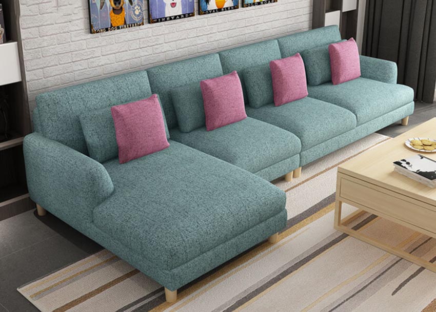 Bọc ghế sofa gỗ cho bộ bàn ghế nhà bạn trở nên êm ái