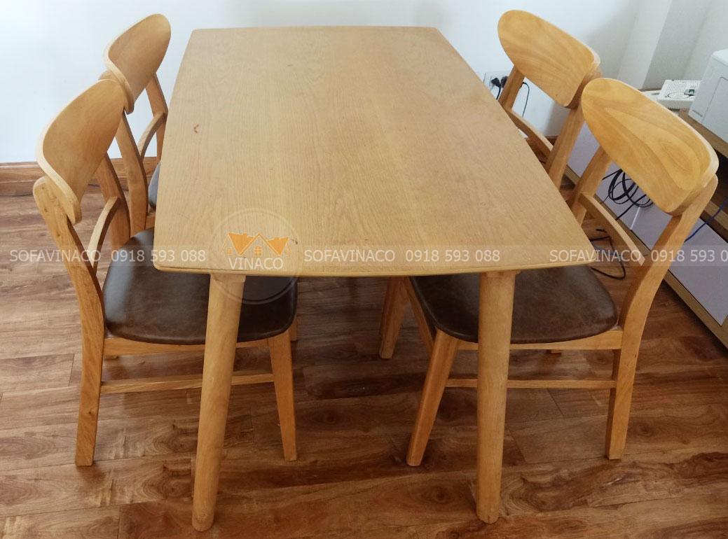 Bọc ghế bàn ăn – bọc lại nệm vải da ghế bàn ăn đẹp giá rẻ