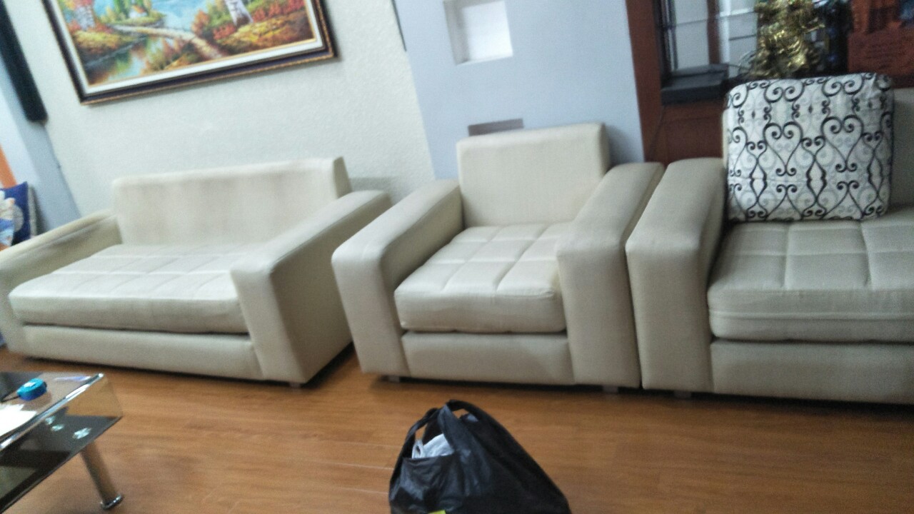 Bộ ghế sofa cũ nhà chị Thao