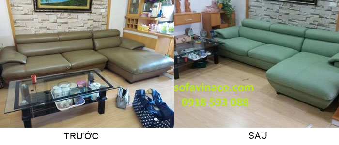 Bọc ghế sofa tại nhà giá rẻ tại Bắc Từ Liêm Hà Nội