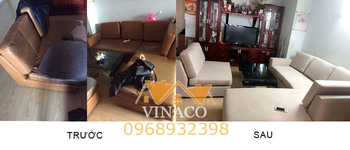 Dịch vụ bọc ghế sofa da tại hà nội bọc ghế sofa giá rẻ uy tín chuyên nghiệp
