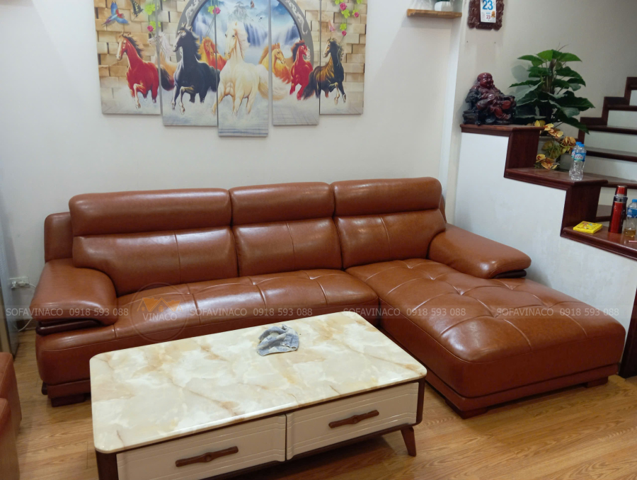 Bọc lại ghế sofa cho khách hàng tại Phạm Văn Đồng