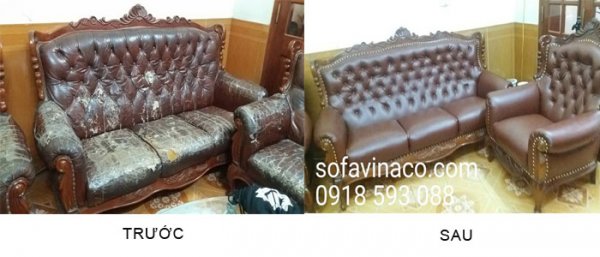 Bọc ghế sofa Làm đệm ghế gỗ tại nhà tại Ba Đình Hà Nội