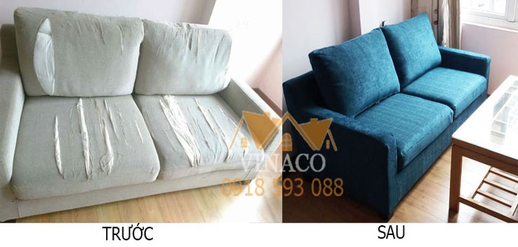 Bọc ghế sofa phòng khách bằng vải gì là thoải mái nhất?
