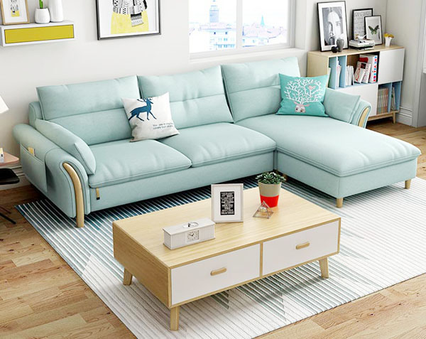 Chọn mua sofa vải, nỉ hay sofa da cho phòng khách? Nội thất Vinaco