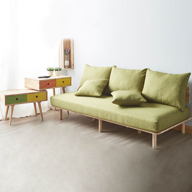 Biến hóa bàn ghế gỗ thành sofa gỗ vừa hiện đại vừa êm ái