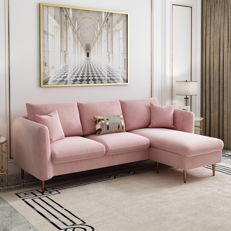 Sofa màu hồng đẹp