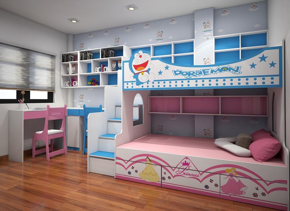 Thiết kế phòng ngủ sáng tạo khiến bé mê tít