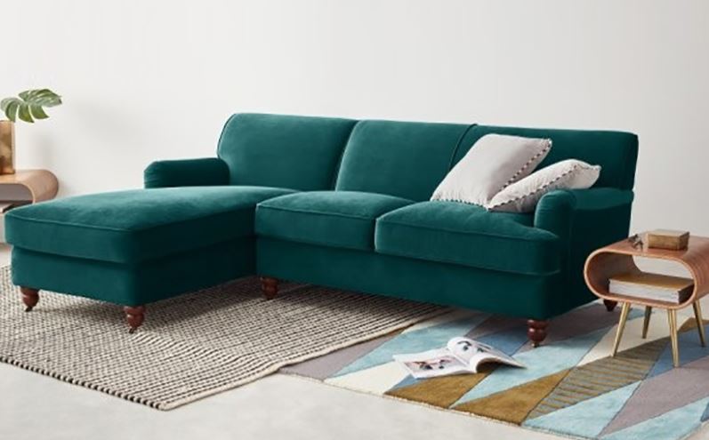 Thoải mái lựa chọn ghế sofa nhung không lo khó khăn về vệ sinh và bảo quản
