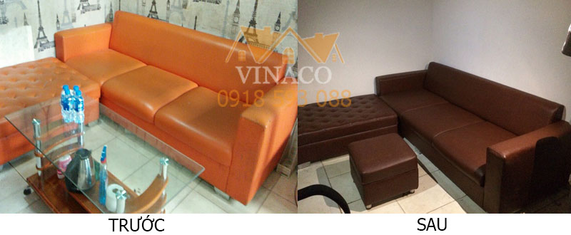 Trải nghiệm dịch vụ bọc ghế sofa nỉ siêu chất tại Vinaco Việt Nam 