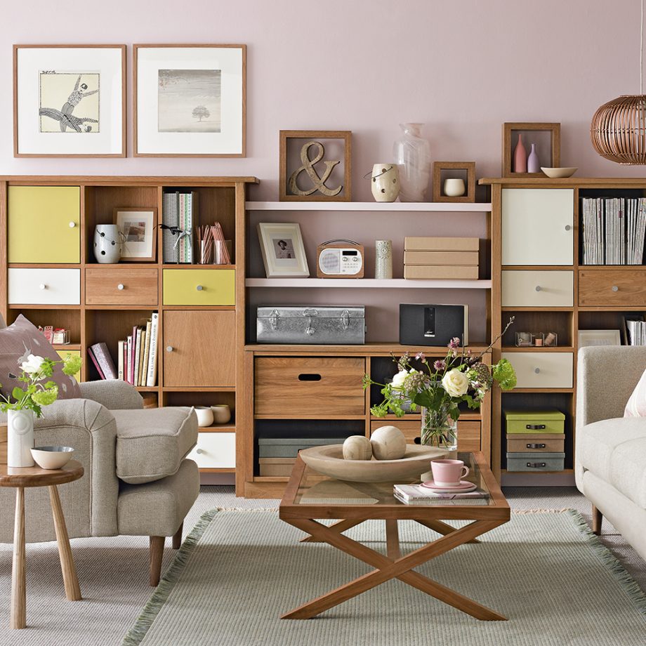 Ý tưởng phòng khách màu hồng – Tạo cảm giác lãng mạn và tinh tế