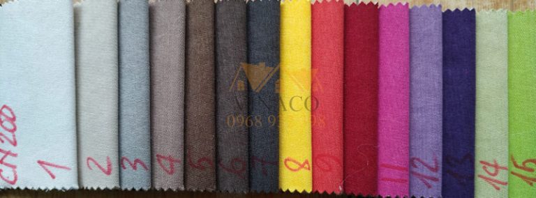 Toàn bộ màu sắc của mẫu vải CN200