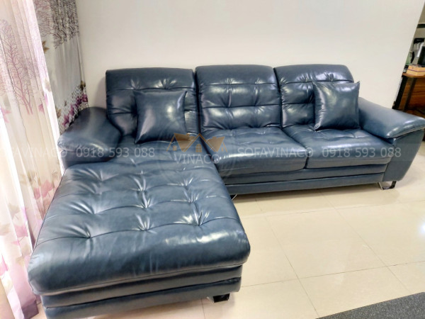 Bọc lại ghế sofa da cho khách Hàn Quốc tại Mễ Trì