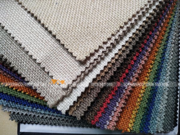 Đặc tính của một số loại vải dùng trong bọc ghế sofa