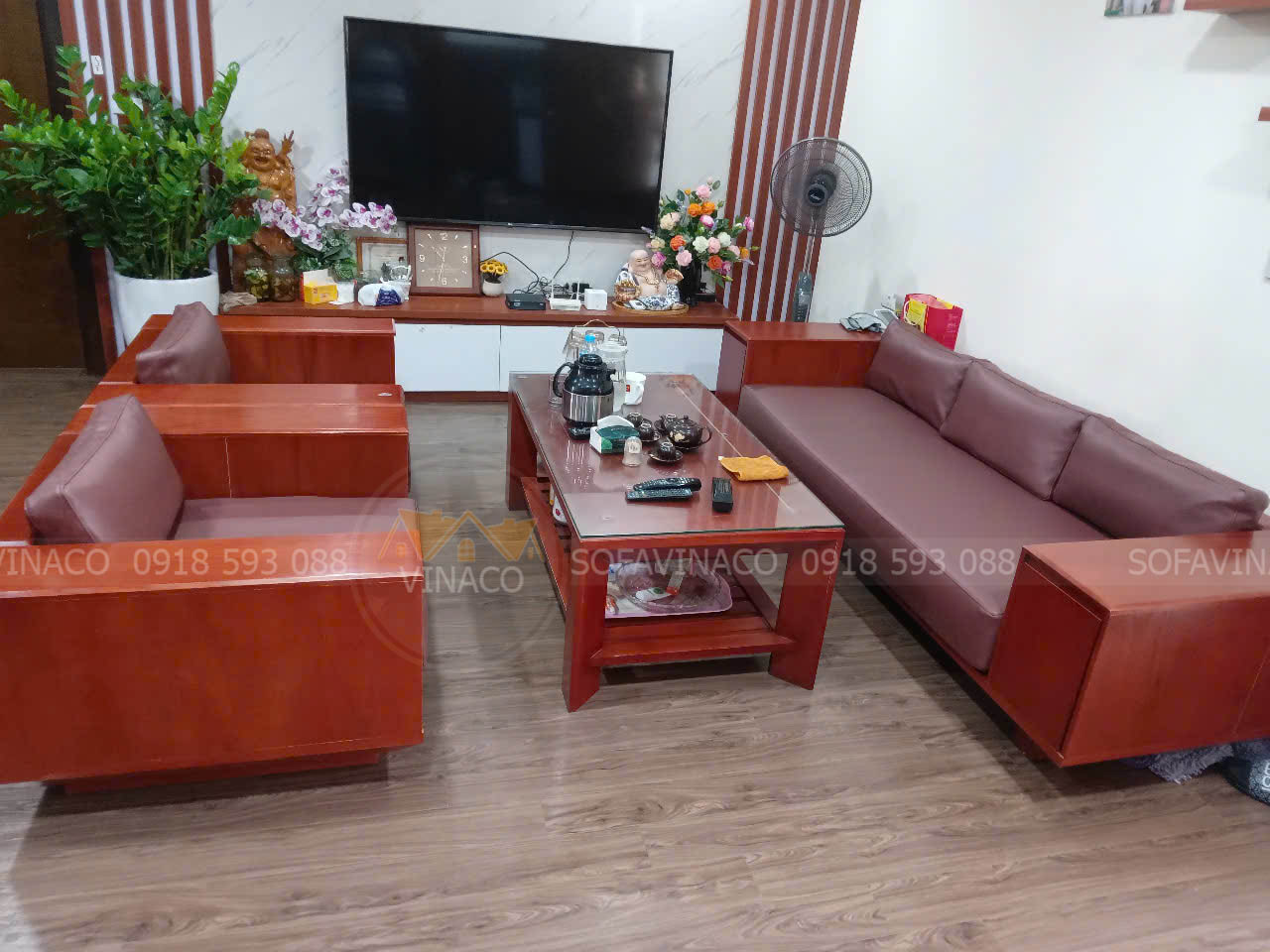 Hoàn thiện bộ đệm ghế Grandbois giao tận tay khách hàng