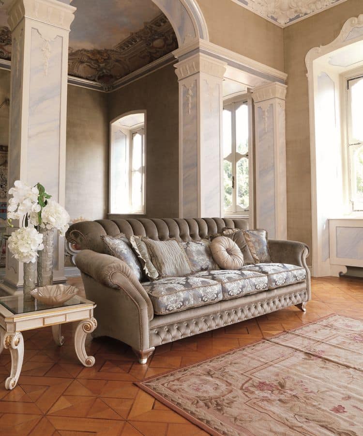 Sofa cổ điển - Phong cách tinh hoa cho không gian sống sang trọng