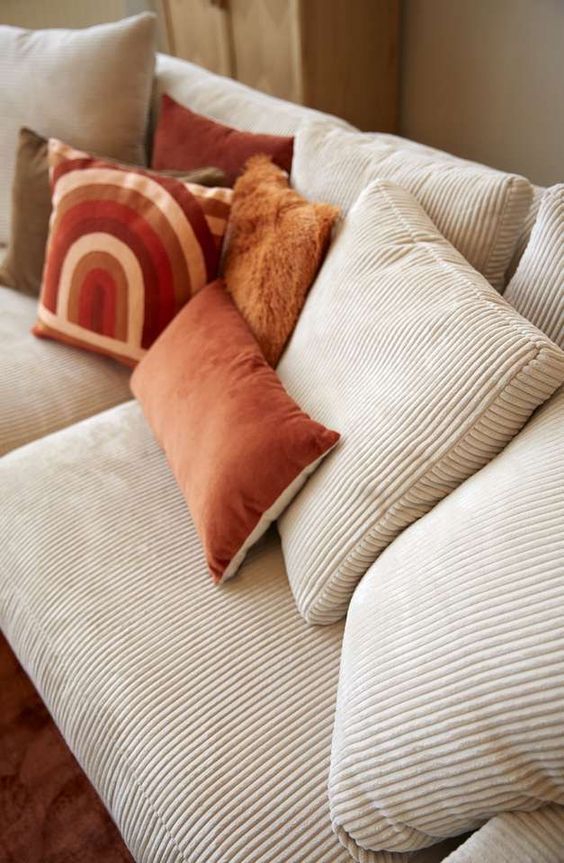 Sử dụng vải nhung tăm (nhung gân) làm vỏ bọc sofa hay làm đệm ghế?