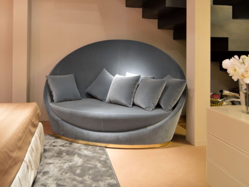 Xu hướng sofa đơn tròn ý tưởng mới cho ngôi nhà hiện đại