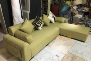Mẫu ghế sofa xanh ô liu đang hot nhất trong năm