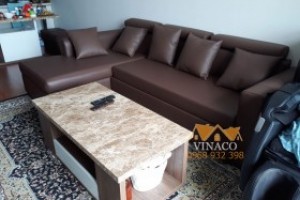 Thay đổi hoàn toàn bộ ghế sofa tại Vimeco 4 Nguyễn Chánh – bọc ghế