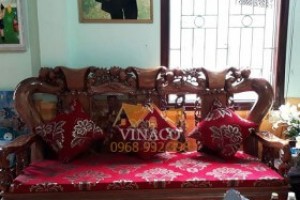 Bộ đệm ghế gửi cho chị Hà ở Điện Biên