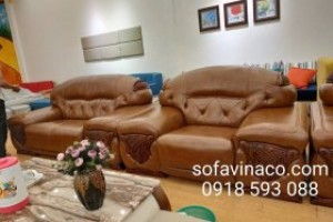 Bọc ghế sofa da chất lượng cao tại Ngọc Lâm Long Biên