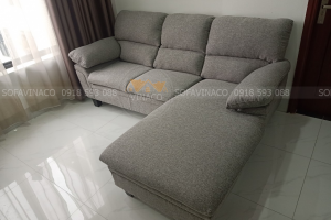 Bọc ghế sofa cho bác Lập tại Phạm Văn Đồng