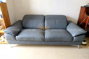 Bọc lại bộ ghế sofa cho khách nước ngoài tại Nguyễn Trãi - Thanh Xuân