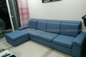Thay đổi vỏ bọc ghế sofa cho khách tại Nguyễn Văn Linh, Quận 7