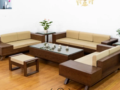 5+ bí mật bạn nên lựa chọn sofa gỗ sồi cho không gian phòng khách