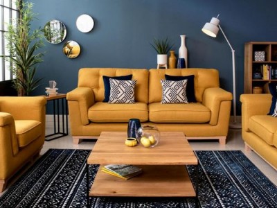 8+ chiếc ghế sofa văng màu vàng mù tạt mang đến vẻ đẹp hiện đại giữa thế kỷ