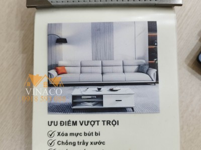 Mẫu Da Fanci Leather – Xóa Mực, Chống Trầy Xước Cao Cấp