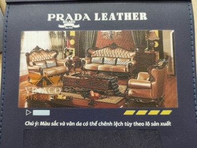 Mẫu Giả Da Cao Cấp Prada Leather – Chuyên Dùng Bọc Ghế Sofa