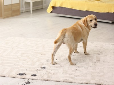 Phương pháp làm sạch vết bẩn từ vật nuôi trên thảm trải sàn