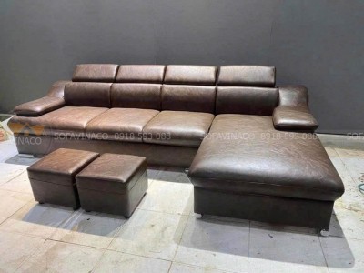 Sofa Modular Đa Năng Với Da Tái Chế – Giải Pháp Nội Thất Linh Hoạt, Bền Vững Cho Mọi Không Gian