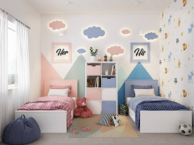 Thiết kế phòng ngủ sáng tạo khiến bé mê tít