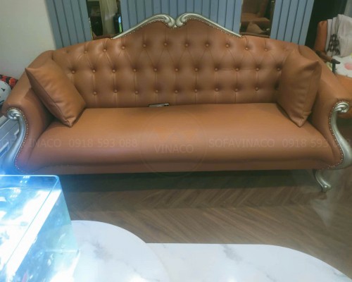 Bọc ghế sofa tân cổ điển tại Quan Hoa, Cầu Giấy, Hà Nội