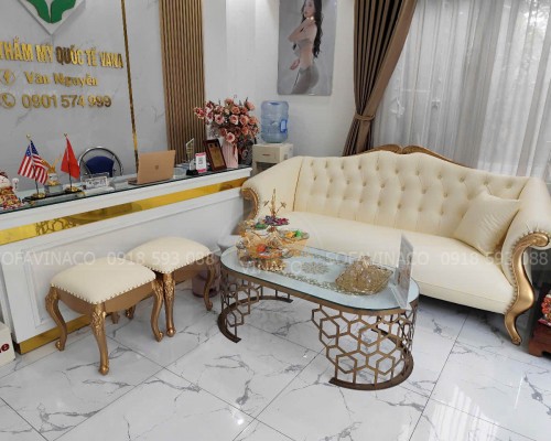 Bọc lại ghế sofa văng kiểu cổ điển