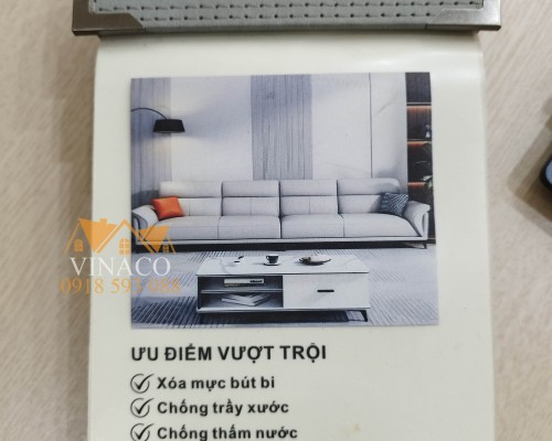 Mẫu Da Fanci Leather – Xóa Mực, Chống Trầy Xước Cao Cấp