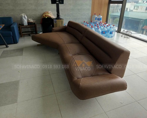 Vinaco Hoàn Thiện Bọc Lại Bộ Ghế Sofa Phong Cách Theo Yêu Cầu Tại Phạm Hùng, Hà Nội