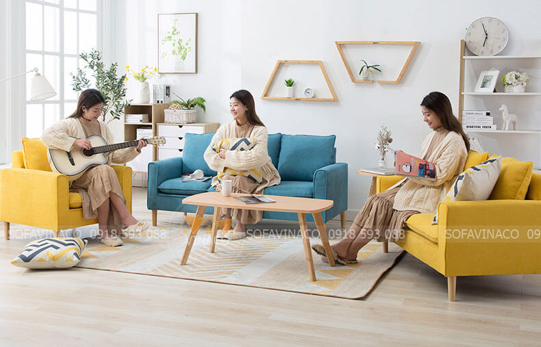 Top 10 những mẫu ghế sofa nhỏ nhắn cực chất cho căn hộ nhỏ - Nội thất Vinaco